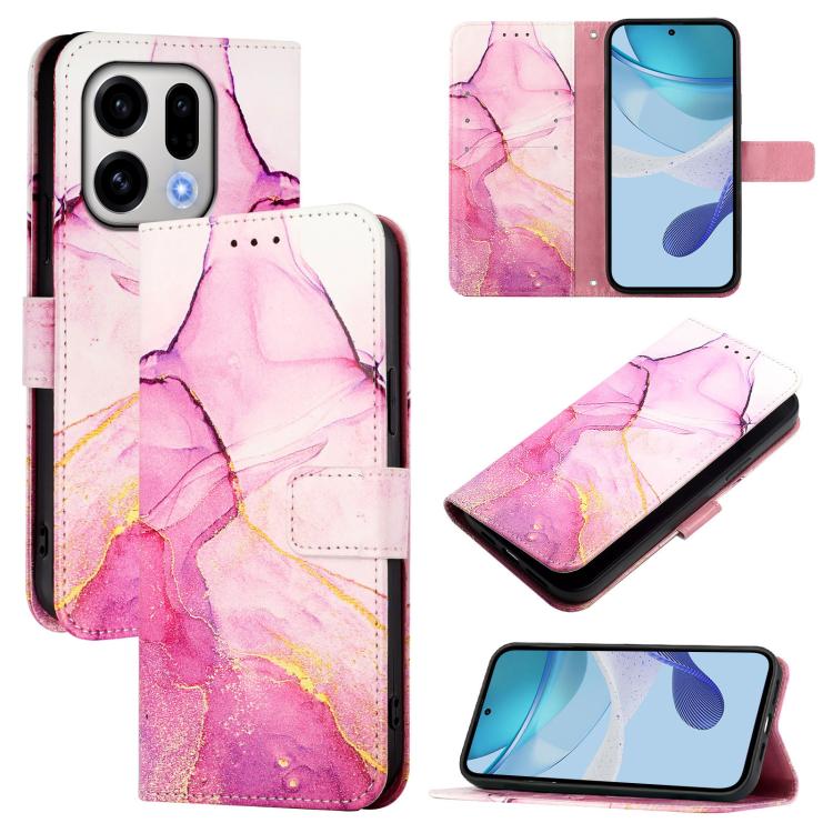 For OPPO Find X9 PT003 Marble Pattern Flip Leather Phone Case(Pink Purple Gold)
For OPPO Find X9 PT003 Marble Pattern Flip Leather Phone Case(Pink Purple Gold)