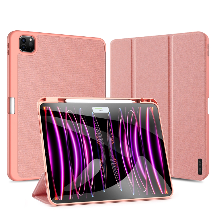 For iPad Pro 13 2024 DUX DUCIS Domo Series Cloth Texture Magnetic Leather Tablet Case(Pink)
For iPad Pro 13 2024 DUX DUCIS Domo Series Cloth Texture Magnetic Leather Tablet Case(Pink)