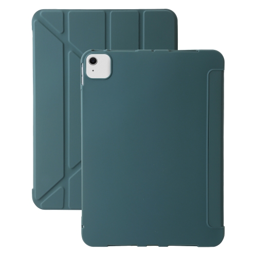 For iPad Air 11 2024 TPU Deformation Flip Leather Tablet Case with Holder(Dark Green)
For iPad Air 11 2024 TPU Deformation Flip Leather Tablet Case with Holder(Dark Green)