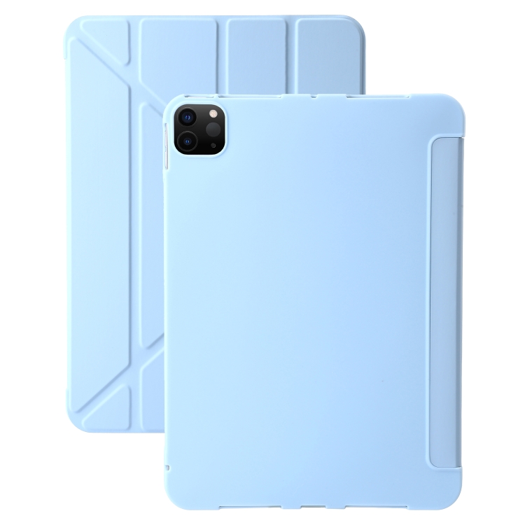 For iPad Pro 13 2024 TPU Deformation Flip Leather Tablet Case with Holder(Sky Blue)
For iPad Pro 13 2024 TPU Deformation Flip Leather Tablet Case with Holder(Sky Blue)