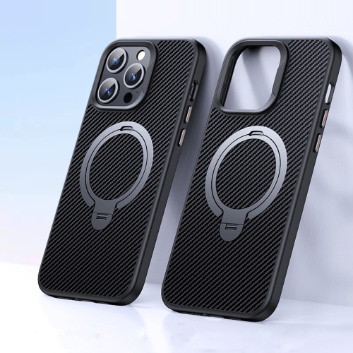 For iPhone 13 Pro Double Ring MagSafe Holder Carbon Fibre Phone Case(Silver)
For iPhone 13 Pro Double Ring MagSafe Holder Carbon Fibre Phone Case(Silver)