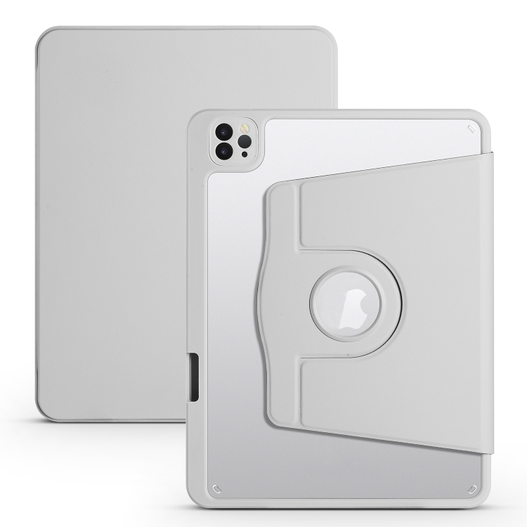 For iPad Air 13 2024 Acrylic 360 Degree Rotation Holder Leather Tablet Case(Fog Grey)
For iPad Air 13 2024 Acrylic 360 Degree Rotation Holder Leather Tablet Case(Fog Grey)