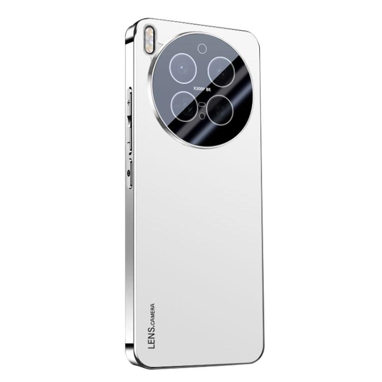 For vivo X300 Pro AG Frosted Electroplating Acrylic Phone Case(Silver White)
For vivo X300 Pro AG Frosted Electroplating Acrylic Phone Case(Silver White)