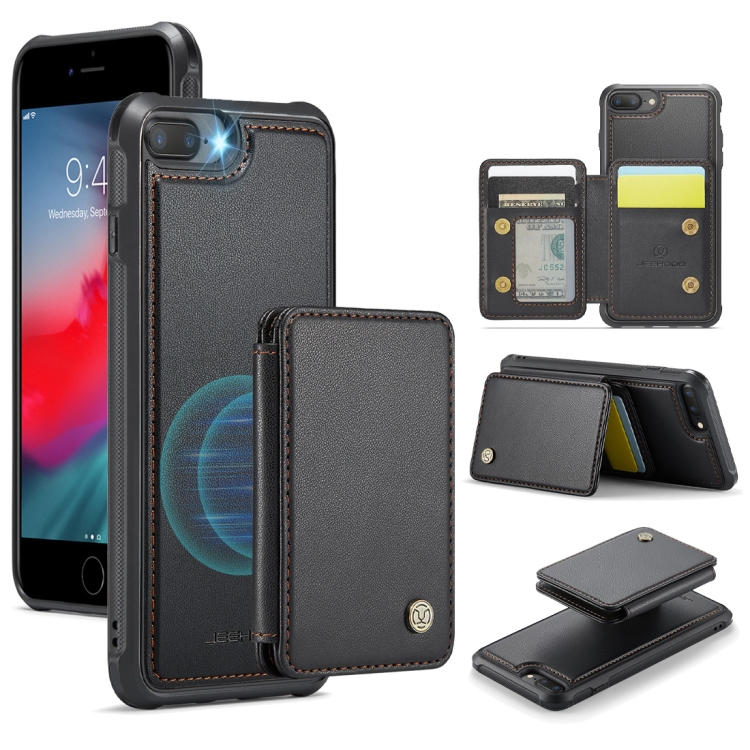 For iPhone 8 Plus / 7 Plus / 6 Plus JEEHOOD J05 Business Magnetic Style RFID Leather Phone Case(Black)
For iPhone 8 Plus / 7 Plus / 6 Plus JEEHOOD J05 Business Magnetic Style RFID Leather Phone Case(Black)