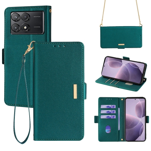 For Xiaomi Redmi K70 5G / K70 Pro 5G Crossbody Chain Leather Phone Case(Green)
For Xiaomi Redmi K70 5G / K70 Pro 5G Crossbody Chain Leather Phone Case(Green)