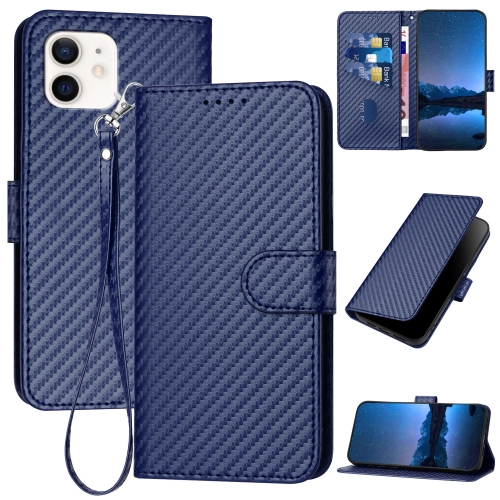For iPhone 12 / 12 Pro YX0070 Carbon Fiber Buckle Leather Phone Case with Lanyard(Royal Blue)
For iPhone 12 / 12 Pro YX0070 Carbon Fiber Buckle Leather Phone Case with Lanyard(Royal Blue)