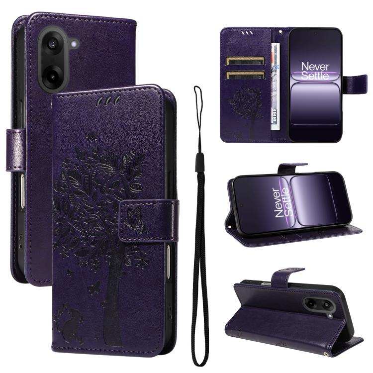For OnePlus Nord CE5 Tree & Cat Embossed Pattern Flip Leather Phone Case(Purple)
For OnePlus Nord CE5 Tree & Cat Embossed Pattern Flip Leather Phone Case(Purple)