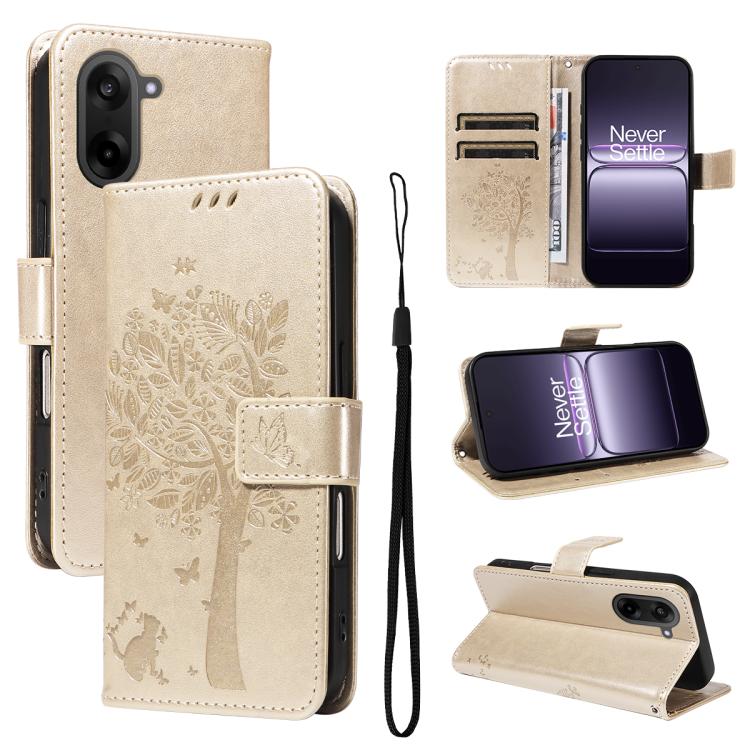 For OnePlus Nord CE5 Tree & Cat Embossed Pattern Flip Leather Phone Case(Gold)
For OnePlus Nord CE5 Tree & Cat Embossed Pattern Flip Leather Phone Case(Gold)