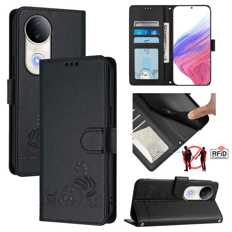 For vivo S20 5G Cat Rat Embossed Pattern RFID Leather Phone Case with Lanyard(Black)
For vivo S20 5G Cat Rat Embossed Pattern RFID Leather Phone Case with Lanyard(Black)