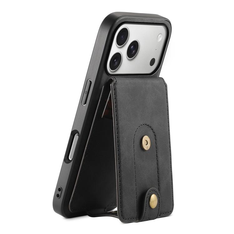 For iPhone 17 Pro Denior D14 NK Retro Pattern MagSafe Magnetic Card Holder Leather Phone Case(Black)
For iPhone 17 Pro Denior D14 NK Retro Pattern MagSafe Magnetic Card Holder Leather Phone Case(Black)