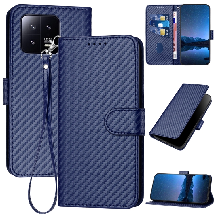 For Xiaomi 13 YX0070 Carbon Fiber Buckle Leather Phone Case with Lanyard(Royal Blue)
For Xiaomi 13 YX0070 Carbon Fiber Buckle Leather Phone Case with Lanyard(Royal Blue)