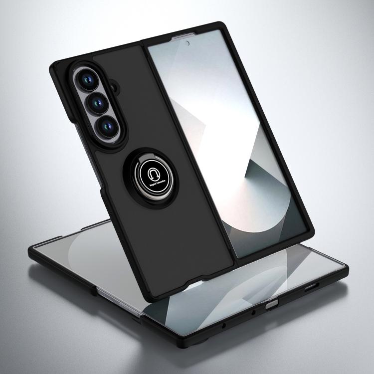 For Samsung Galaxy Z Fold7 Q Shadow 1 Series TPU + PC Phone Case with Ring(Black+Black)
For Samsung Galaxy Z Fold7 Q Shadow 1 Series TPU + PC Phone Case with Ring(Black+Black)
