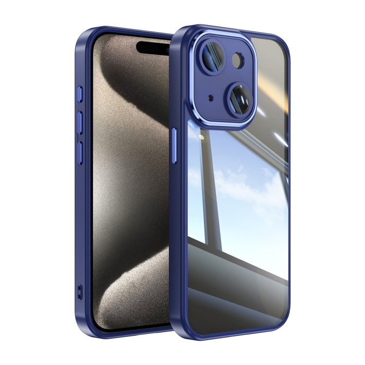 For iPhone 15 Acrylic Hybrid TPU Armor Shockproof Phone Case(Blue)
For iPhone 15 Acrylic Hybrid TPU Armor Shockproof Phone Case(Blue)