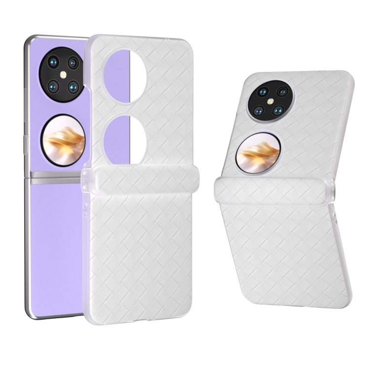 For Huawei Pocket 2 3 in 1 Woven Texture Frosted Translucent Frame PU Phone Case(White)
For Huawei Pocket 2 3 in 1 Woven Texture Frosted Translucent Frame PU Phone Case(White)