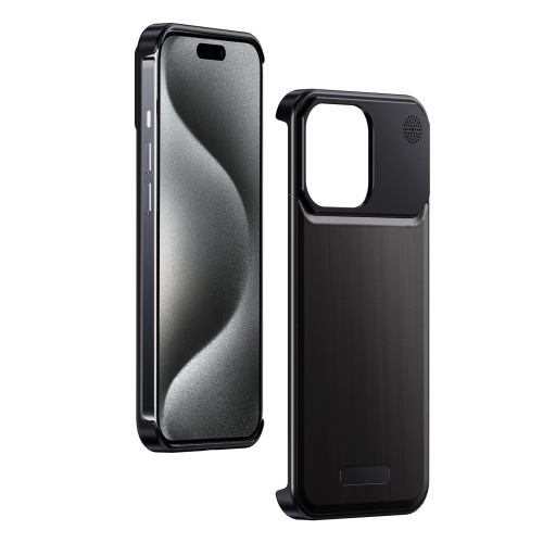 For iPhone 15 Pro Max Aluminum Alloy Aromatherapy Wood Grain Phone Case(Black)
For iPhone 15 Pro Max Aluminum Alloy Aromatherapy Wood Grain Phone Case(Black)