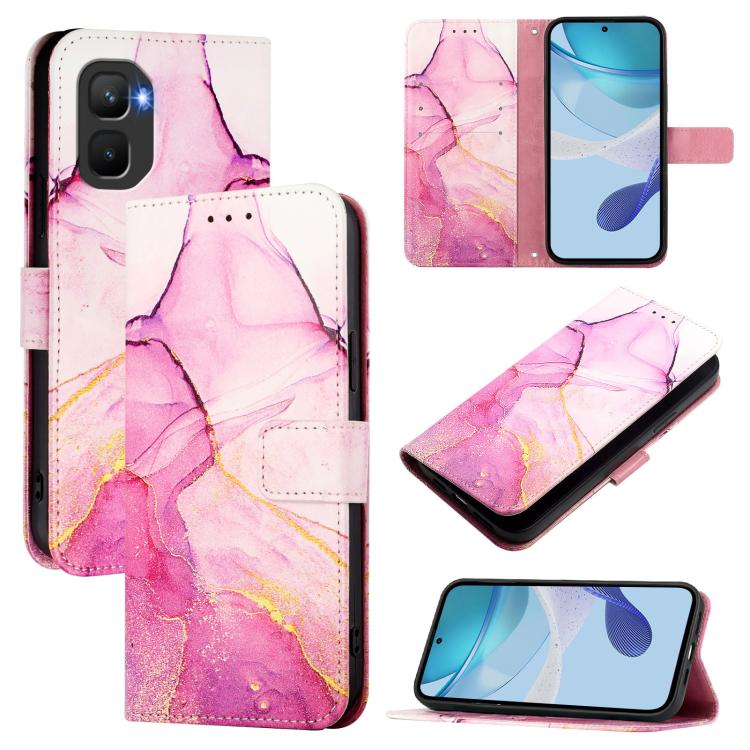 For Infinix GT 50 Pro 5G PT003 Marble Pattern Flip Leather Phone Case(Pink Purple Gold)
For Infinix GT 50 Pro 5G PT003 Marble Pattern Flip Leather Phone Case(Pink Purple Gold)