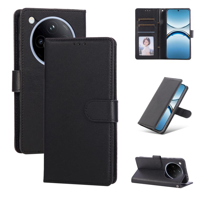 For OPPO Find X8 3-Card Slots Multifunctional Leather Phone Case(Black)
For OPPO Find X8 3-Card Slots Multifunctional Leather Phone Case(Black)