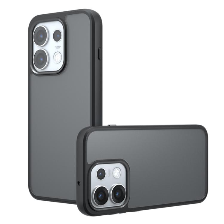 For OPPO Reno16 / Reno16 Pro Global Armor Big Pore PC Hybrid TPU Phone Case(Frosted Black)
For OPPO Reno16 / Reno16 Pro Global Armor Big Pore PC Hybrid TPU Phone Case(Frosted Black)