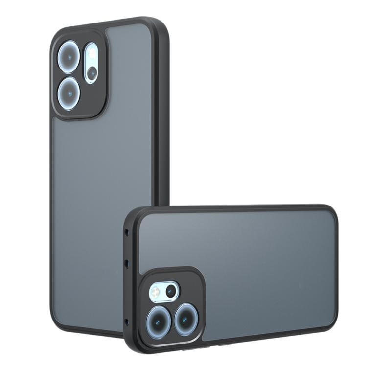 For OPPO Reno14 F 5G Armor Precise Hole PC Hybrid TPU Phone Case(Frosted Black)
For OPPO Reno14 F 5G Armor Precise Hole PC Hybrid TPU Phone Case(Frosted Black)