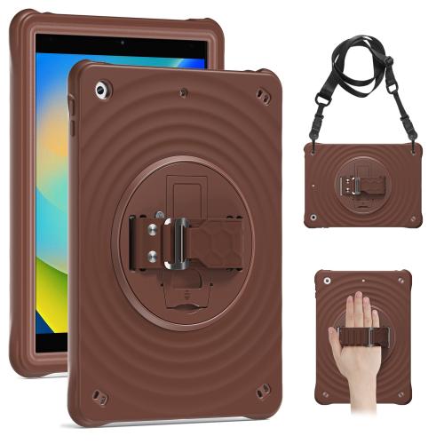 For iPad 10.2 2021 / 2020 / 2019 Rotation Holder Silicone Hybrid PC Tablet Case(Chocolate)
For iPad 10.2 2021 / 2020 / 2019 Rotation Holder Silicone Hybrid PC Tablet Case(Chocolate)