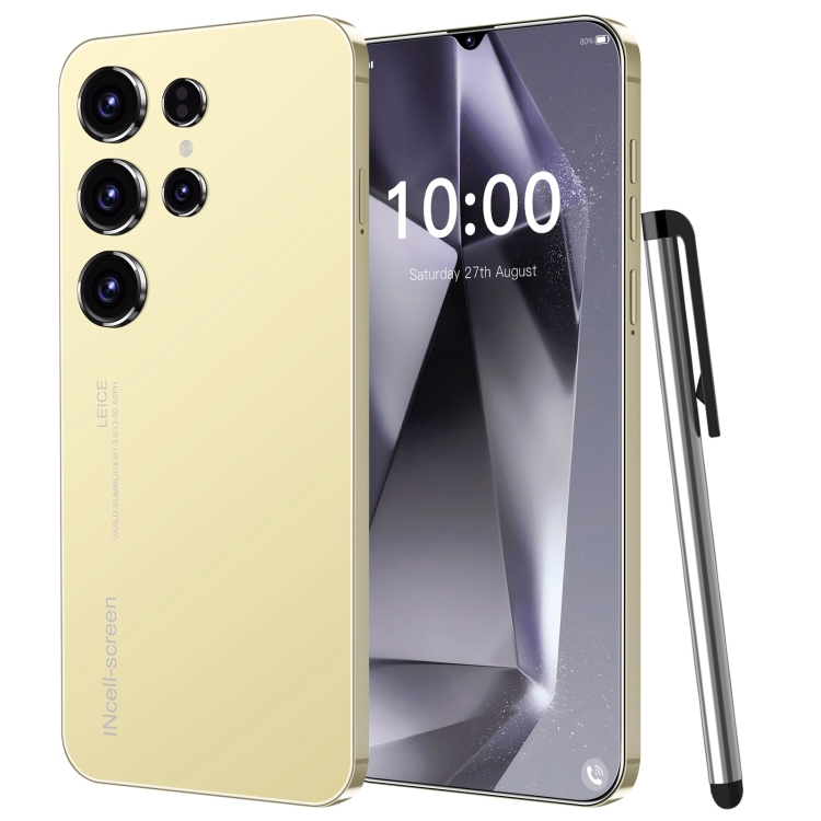 SDT89 / S24 Ultra, 2GB+16GB, 6.3 inch Screen, Face Identification, Android 10.0 MTK6737 Quad Core, Network: 4G, Dual SIM(Gold)
SDT89 / S24 Ultra, 2GB+16GB, 6.3 inch Screen, Face Identification, Android 10.0 MTK6737 Quad Core, Network: 4G, Dual SIM(Gold)