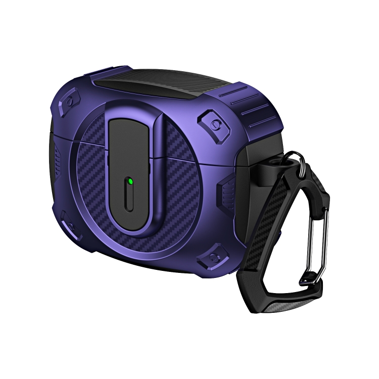 For AirPods Pro Lock Shockproof Bluetooth Earphone Protective Case(Black Purple)
For AirPods Pro Lock Shockproof Bluetooth Earphone Protective Case(Black Purple)