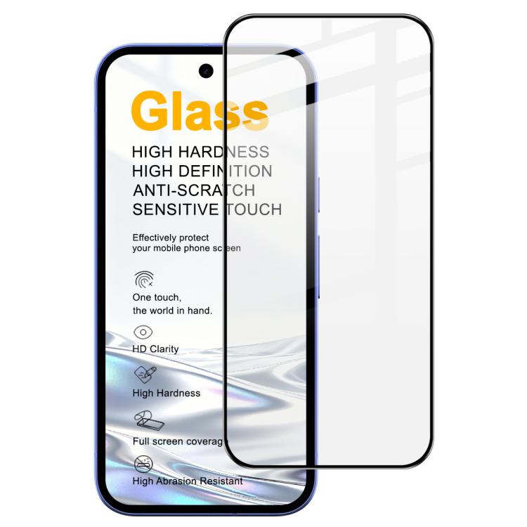 For Google Pixel 10a imak 9H Pro+ Series Surface Hardness Full Screen Tempered Glass Film
For Google Pixel 10a imak 9H Pro+ Series Surface Hardness Full Screen Tempered Glass Film