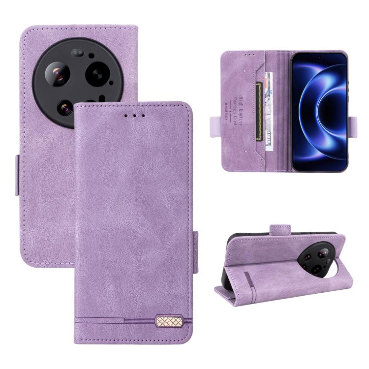 For Xiaomi 17 Ultra Magnetic Clasp Leather Phone Case(Purple)
For Xiaomi 17 Ultra Magnetic Clasp Leather Phone Case(Purple)