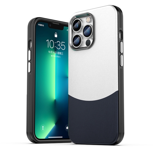 For iPhone 13 Pro Leather Texture MagSafe Magnetic TPU + PC Phone Case(Dark Blue)
For iPhone 13 Pro Leather Texture MagSafe Magnetic TPU + PC Phone Case(Dark Blue)