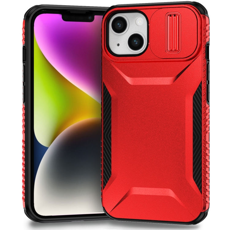 For iPhone 14 / 13 Sliding Camshield Phone Case(Red)
For iPhone 14 / 13 Sliding Camshield Phone Case(Red)