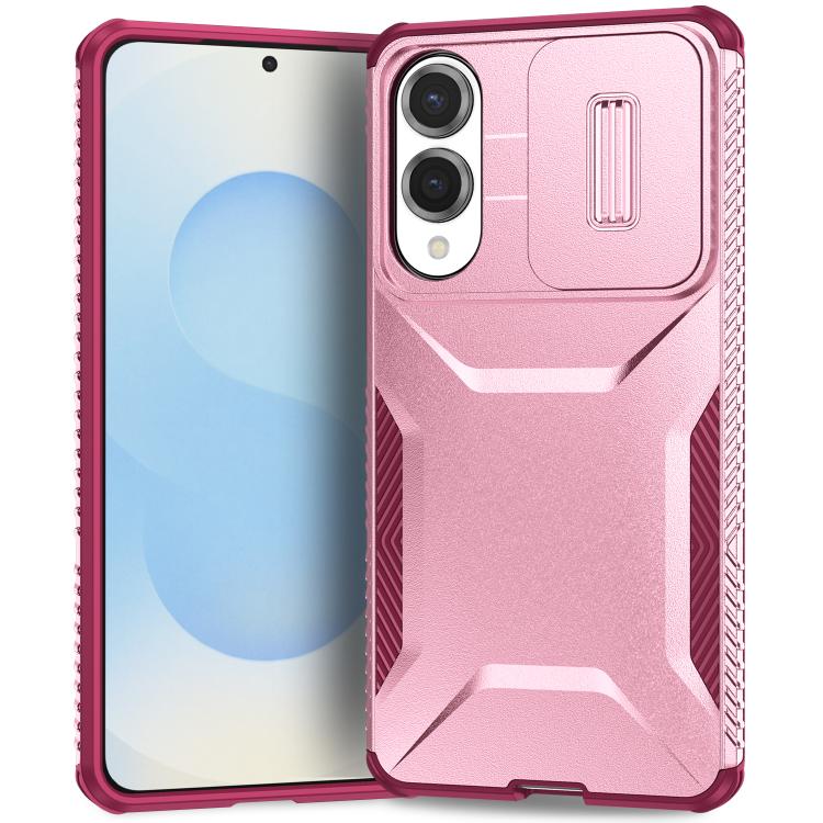 For Samsung Galaxy S25 Edge 5G Sliding Camshield Phone Case(Pink + Rose Red)
For Samsung Galaxy S25 Edge 5G Sliding Camshield Phone Case(Pink + Rose Red)
