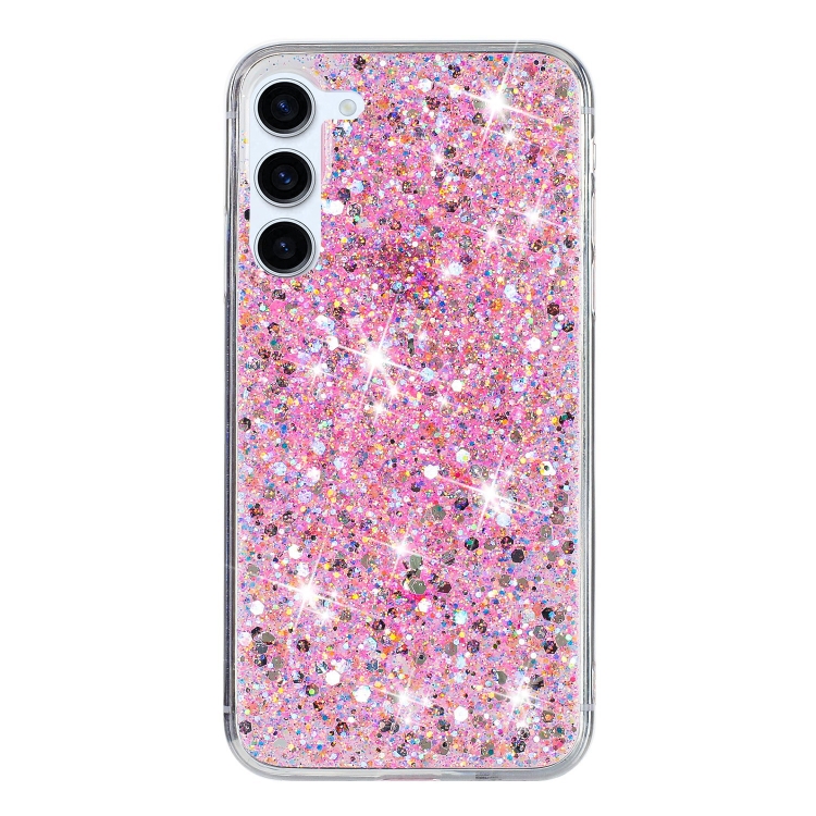 For Samsung Galaxy S23 5G Transparent Frame Glitter Powder TPU Phone Case(Pink)
For Samsung Galaxy S23 5G Transparent Frame Glitter Powder TPU Phone Case(Pink)