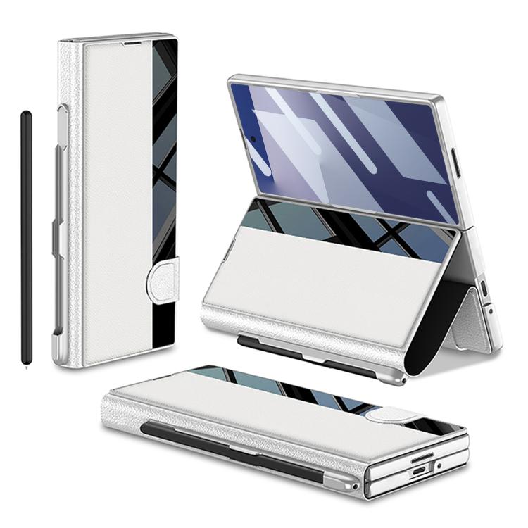 For Samsung Galaxy Z Fold7 5G GKK Integrated Full Coverage Flip Phone Case with Pen Slot, Not Included Pen(Silver)
For Samsung Galaxy Z Fold7 5G GKK Integrated Full Coverage Flip Phone Case with Pen Slot, Not Included Pen(Silver)