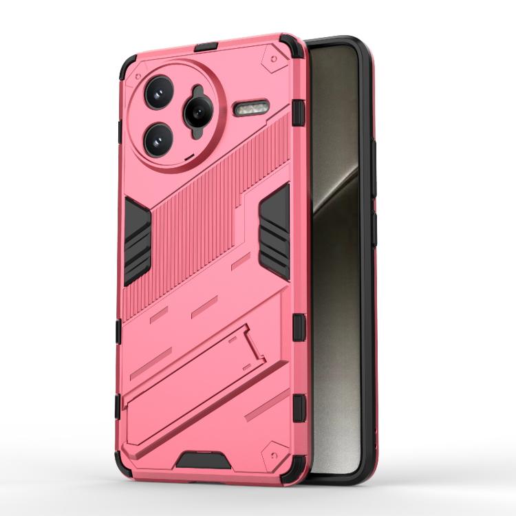 For Redmi K80 Pro / Poco F7 Ultra Punk Armor 2 in 1 PC + TPU Phone Case with Holder(Light Red)
For Redmi K80 Pro / Poco F7 Ultra Punk Armor 2 in 1 PC + TPU Phone Case with Holder(Light Red)