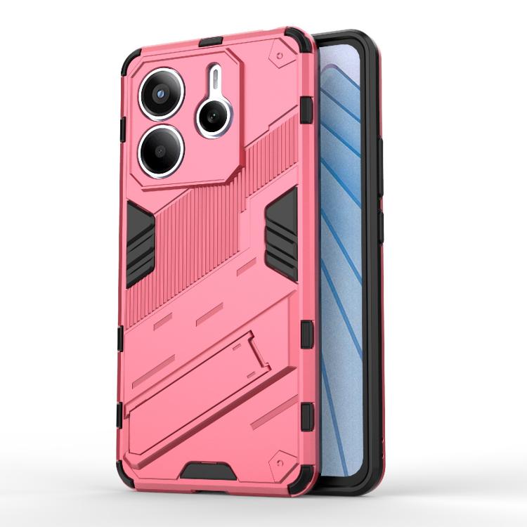 For Redmi Note 14 5G Punk Armor 2 in 1 PC + TPU Phone Case with Holder(Light Red)
For Redmi Note 14 5G Punk Armor 2 in 1 PC + TPU Phone Case with Holder(Light Red)