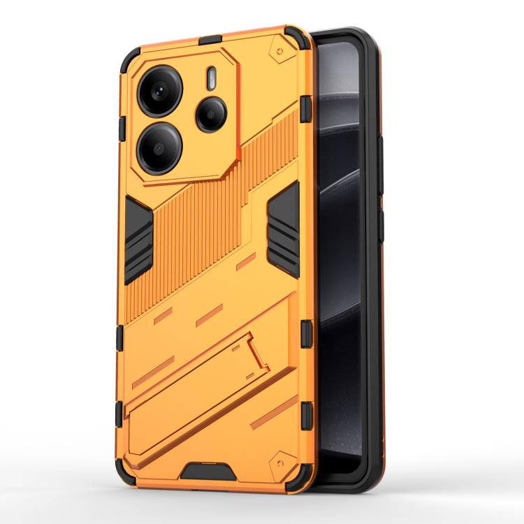 For Redmi Note 14 4G 163.25mm Punk Armor 2 in 1 PC + TPU Phone Case with Holder(Orange)
For Redmi Note 14 4G 163.25mm Punk Armor 2 in 1 PC + TPU Phone Case with Holder(Orange)