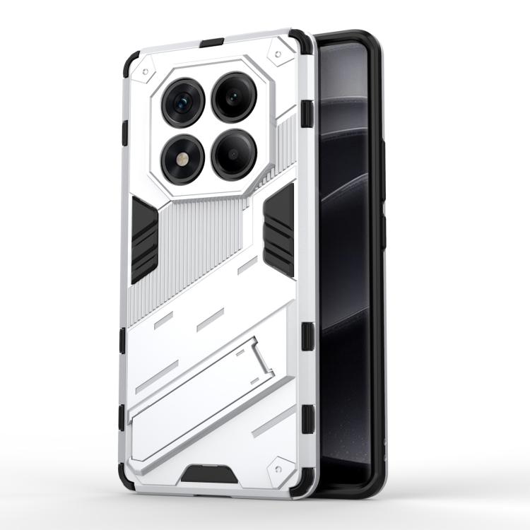 For Redmi Note 14 Pro 4G Punk Armor 2 in 1 PC + TPU Phone Case with Holder(White)
For Redmi Note 14 Pro 4G Punk Armor 2 in 1 PC + TPU Phone Case with Holder(White)