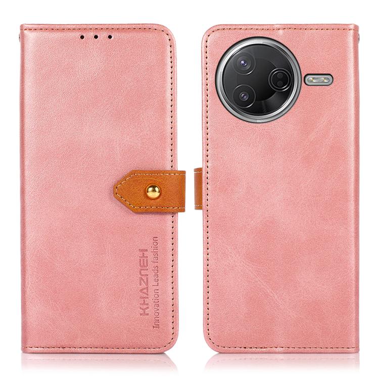 For Redmi K80 / K80 Pro KHAZNEH Cowhide Texture Flip Leather Phone Case(Rose Gold)
For Redmi K80 / K80 Pro KHAZNEH Cowhide Texture Flip Leather Phone Case(Rose Gold)