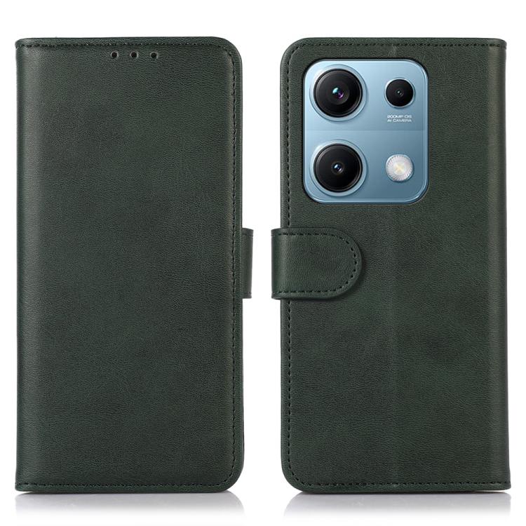 For Redmi Note 14S 4G Cow Texture Leather Phone Case(Green)
For Redmi Note 14S 4G Cow Texture Leather Phone Case(Green)