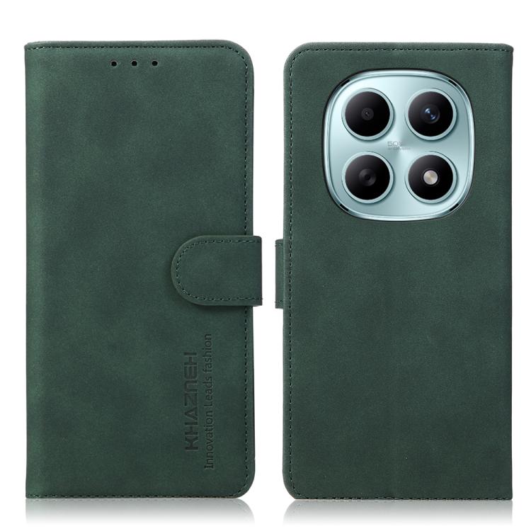 For Redmi Note 15 5G Global 164mm KHAZNEH Matte Texture Leather Phone Case(Green)
For Redmi Note 15 5G Global 164mm KHAZNEH Matte Texture Leather Phone Case(Green)