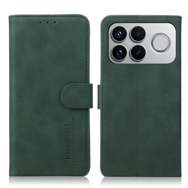 For Redmi K90 Pro Max/Poco F8 Ultra KHAZNEH Matte Texture Leather Phone Case(Green)
For Redmi K90 Pro Max/Poco F8 Ultra KHAZNEH Matte Texture Leather Phone Case(Green)