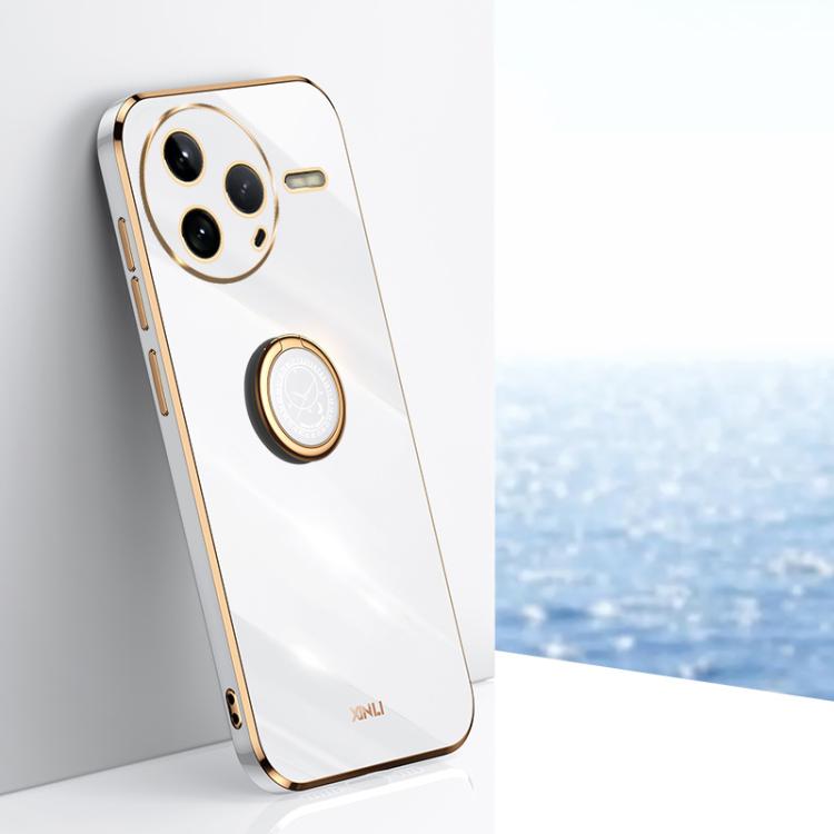 For Redmi K80 XINLI Straight Edge 6D Electroplate TPU Phone Case with Ring Holder(White)
For Redmi K80 XINLI Straight Edge 6D Electroplate TPU Phone Case with Ring Holder(White)