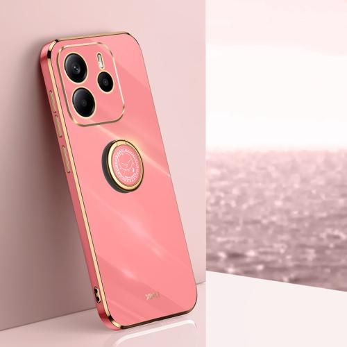 For Redmi Note 14 4G 163.25mm XINLI Straight Edge 6D Electroplate TPU Phone Case with Ring Holder(Hawthorn Red)
For Redmi Note 14 4G 163.25mm XINLI Straight Edge 6D Electroplate TPU Phone Case with Ring Holder(Hawthorn Red)