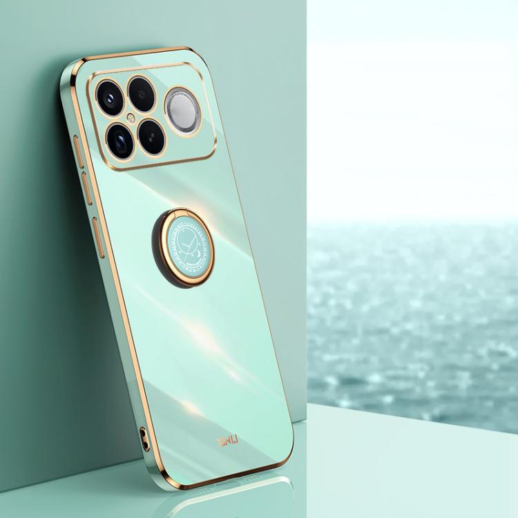 For Redmi K90 Pro Max / Poco F8 Ultra XINLI Straight Edge 6D Electroplate TPU Phone Case with Ring Holder(Mint Green)
For Redmi K90 Pro Max / Poco F8 Ultra XINLI Straight Edge 6D Electroplate TPU Phone Case with Ring Holder(Mint Green)