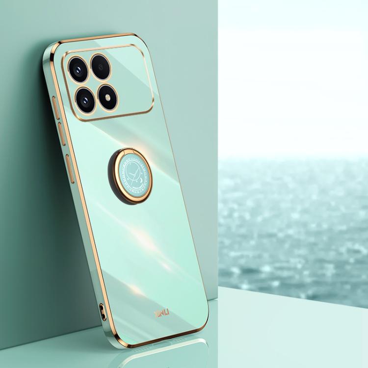 For Redmi K90 / Poco F8 Pro XINLI Straight Edge 6D Electroplate TPU Phone Case with Ring Holder(Mint Green)
For Redmi K90 / Poco F8 Pro XINLI Straight Edge 6D Electroplate TPU Phone Case with Ring Holder(Mint Green)