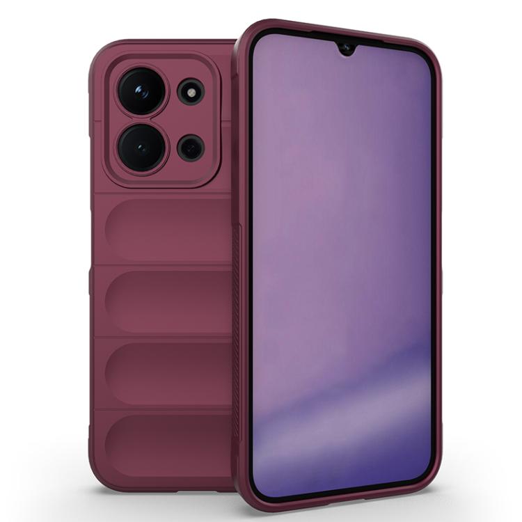For Redmi 15C 5G / 4G EU 173mm Magic Shield TPU + Flannel Phone Case(Wine Red)
For Redmi 15C 5G / 4G EU 173mm Magic Shield TPU + Flannel Phone Case(Wine Red)