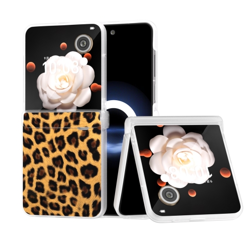 For Honor Magic V Flip Three Parts Frosted Transparent Frame Leopard Pattern Phone Case(Leopard Print)
For Honor Magic V Flip Three Parts Frosted Transparent Frame Leopard Pattern Phone Case(Leopard Print)