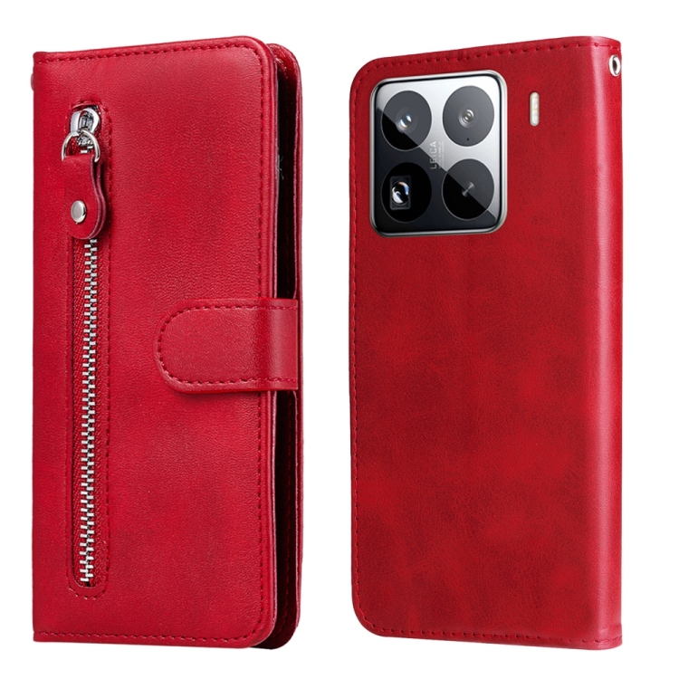For Xiaomi 15 Pro Fashion Calf Texture Zipper Leather Phone Case(Red)
For Xiaomi 15 Pro Fashion Calf Texture Zipper Leather Phone Case(Red)