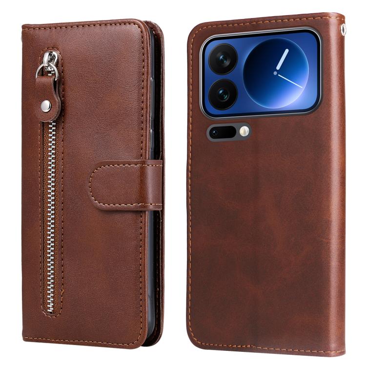 For Xiaomi 17 Pro Fashion Calf Texture Zipper Leather Phone Case(Brown)
For Xiaomi 17 Pro Fashion Calf Texture Zipper Leather Phone Case(Brown)