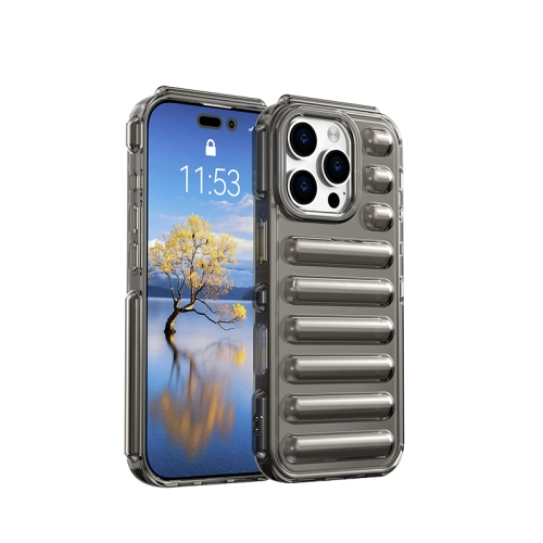 For iPhone 16 Pro Capsule Series Candy Color TPU Phone Case(Transparent Grey)
For iPhone 16 Pro Capsule Series Candy Color TPU Phone Case(Transparent Grey)